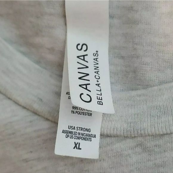 Bella Canvas Men's Gray "Ed Ramos Jiu Jitsu Academy" T-Shirt Size XLarge - Picture 4 of 6